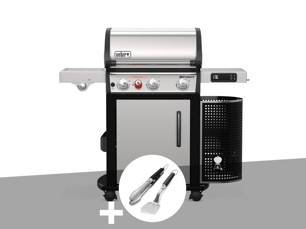 Weber - Barbecue gaz Spirit Premium SPX-335 GBS + Kit ustensiles Premium 2 pièces - Weber - Image 1