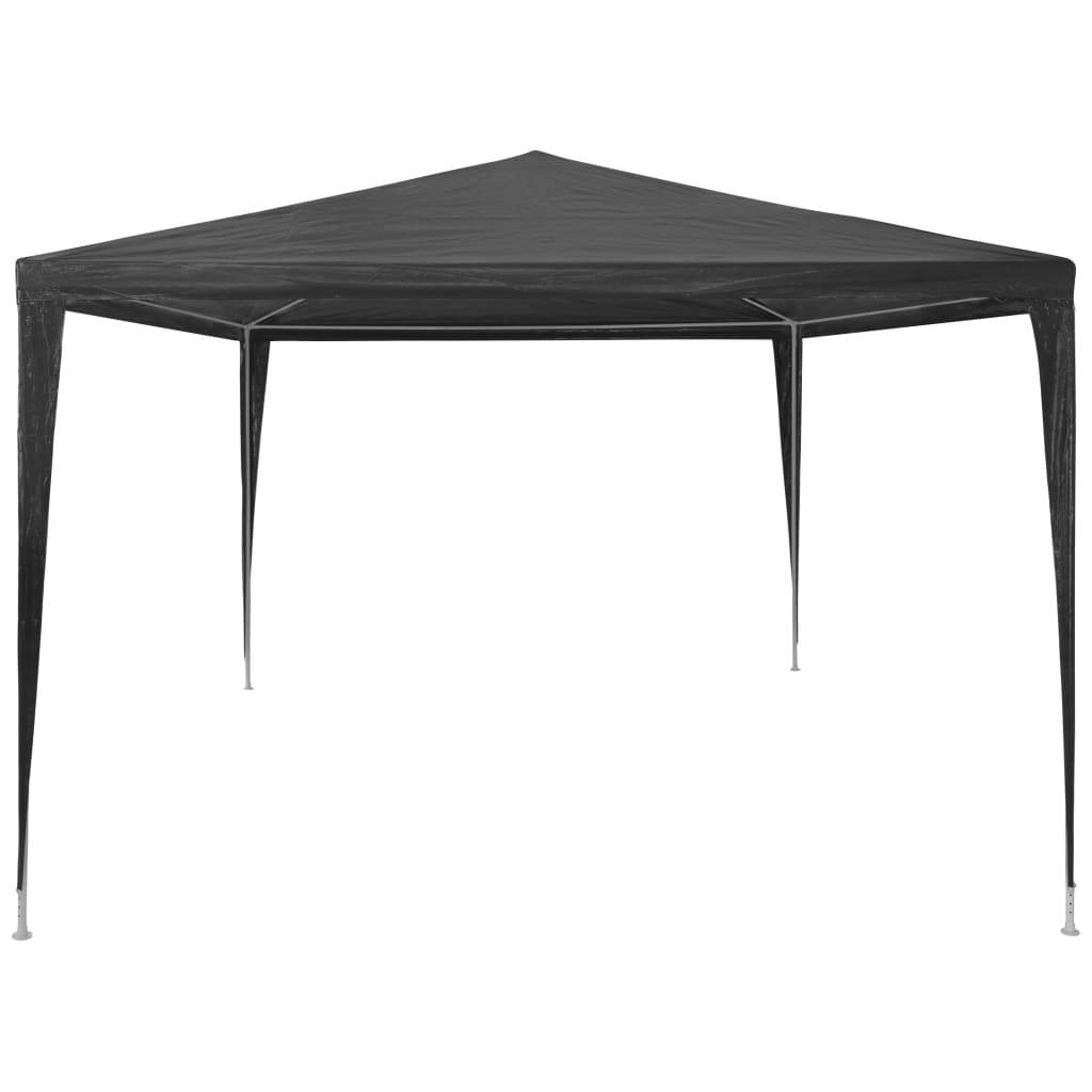 Tente de réception - Tonnelle de jardin - Barnum 3x4 m PE Anthracite - MEUBLE PRO - Image 1