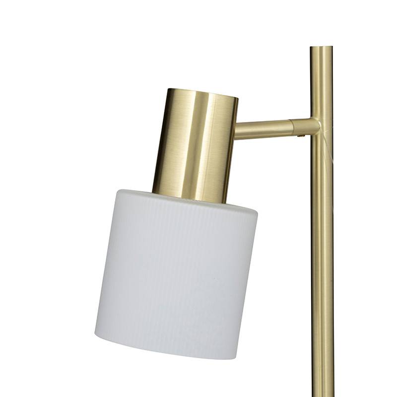Lampadaire droit Taïs 143 cm métal doré Atmosphera - Image 3
