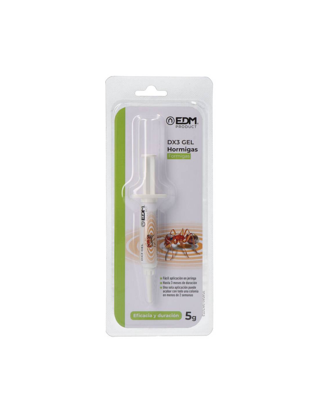 Seringue Gel Anti-fourmi Dx3 éradication Ciblée Des Colonies De Fourmis - Edm - Image 1