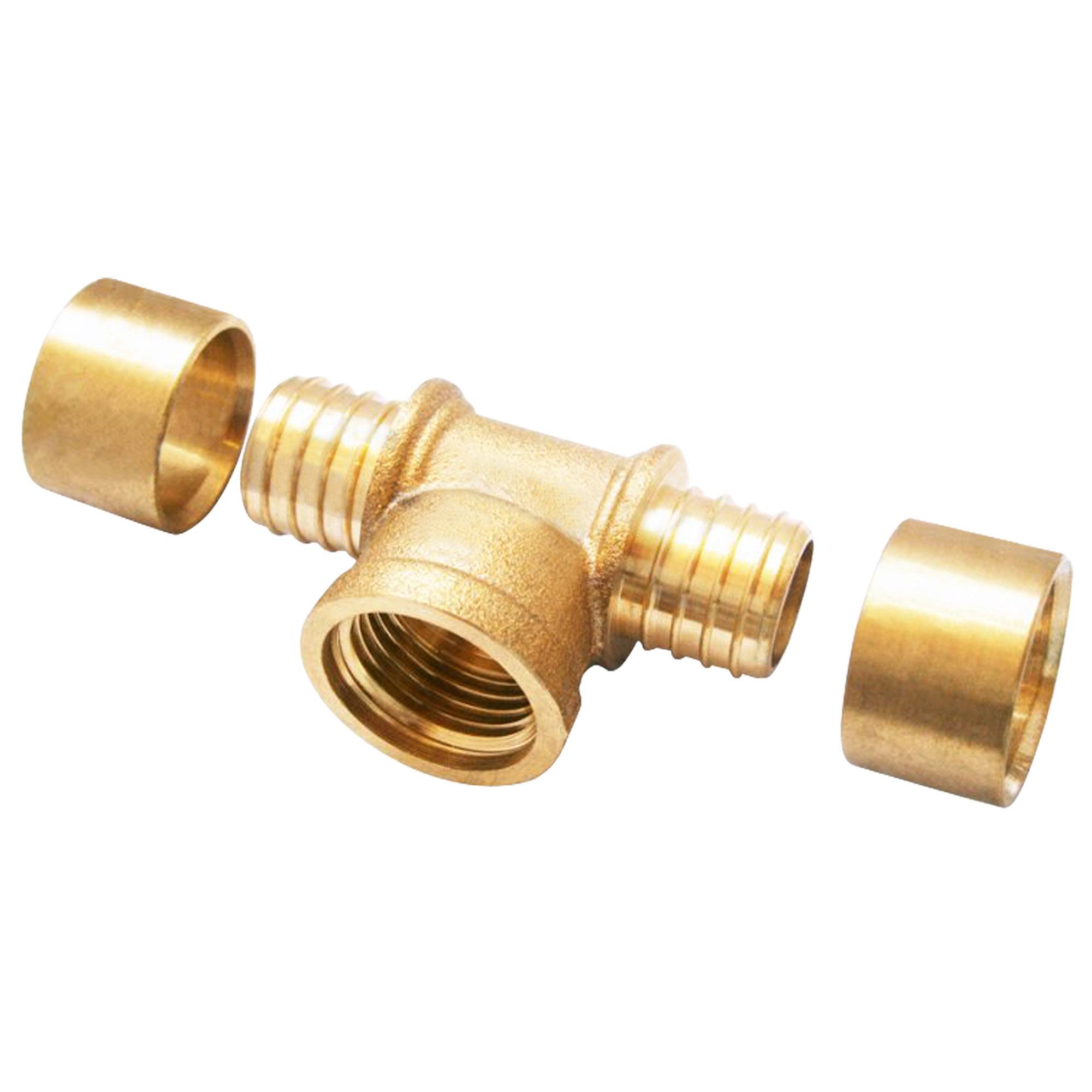 Boutte - Raccord Té à Glissement, union Femelle 15 x 21, Ø16 mm - Boutté