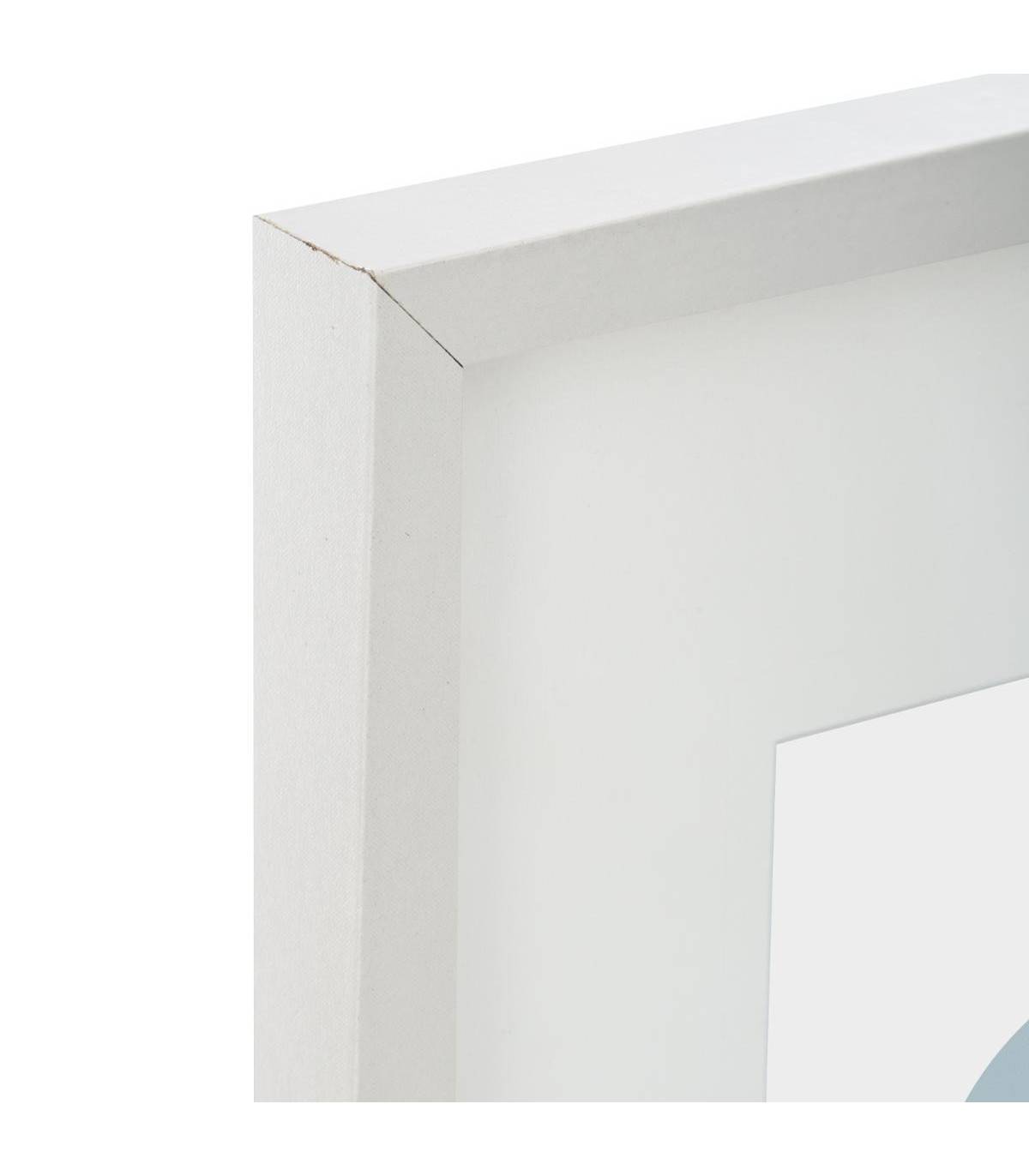 Cadre photo en Bois Blanc pour Photo 30 x 40 cm - Image 2