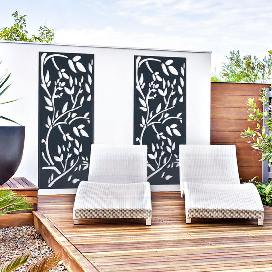 Panneau décoratif universel 150 x 50 CM LIS gris - Image 6