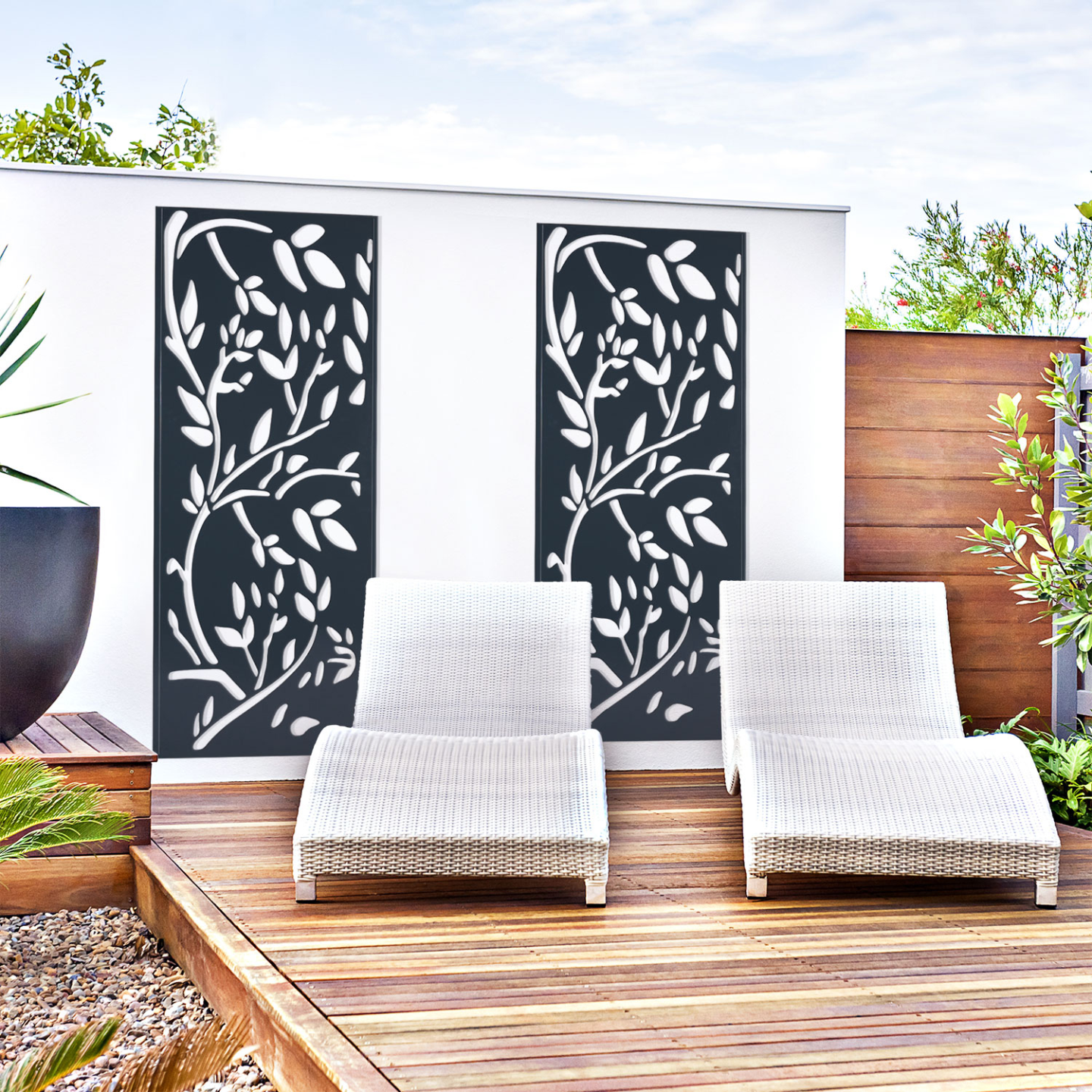Panneau décoratif universel 150 x 50 CM LIS gris - Image 6