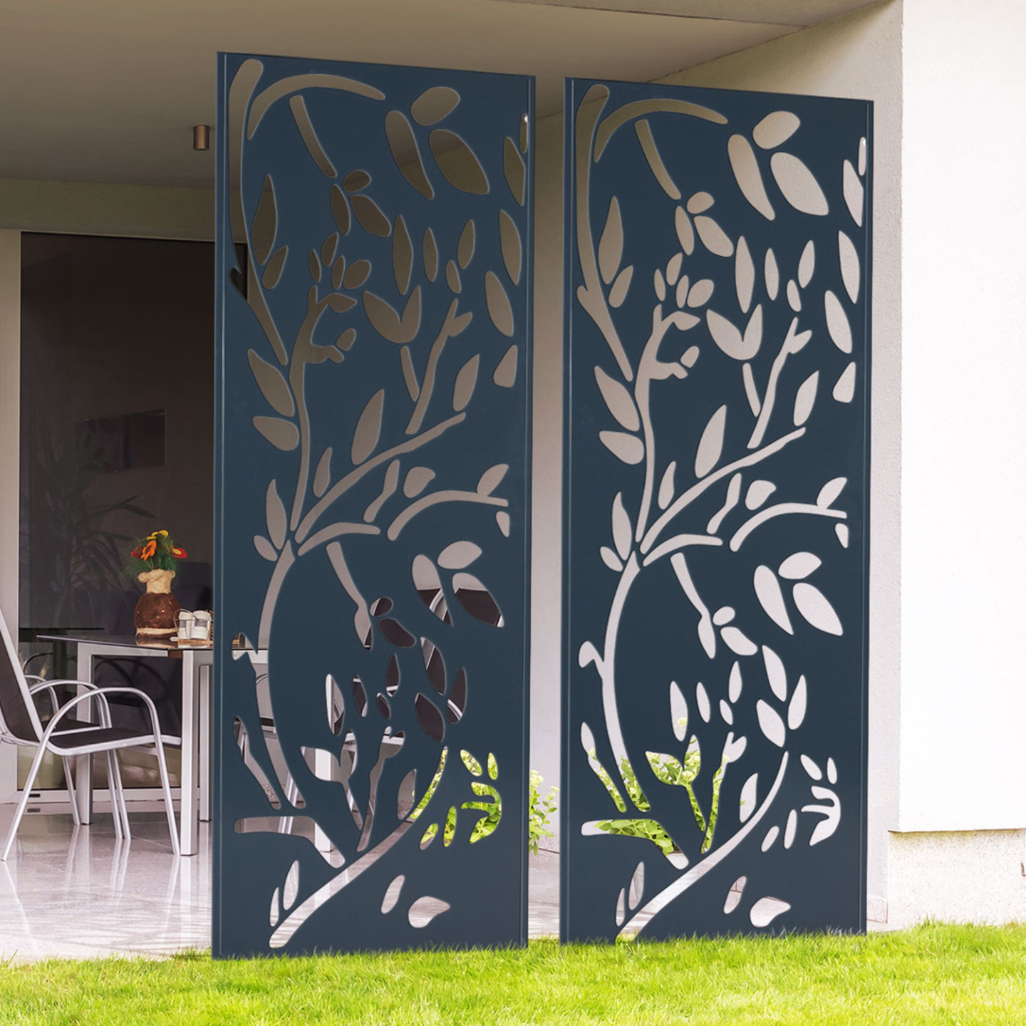 Panneau décoratif universel 150 x 50 CM LIS gris - Image 1