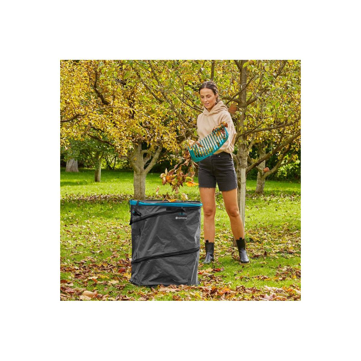 Gardena - Sac à Déchets Verts PopUp 127 L : L'Allié Ergonomique du Jardinier - Imagen 5