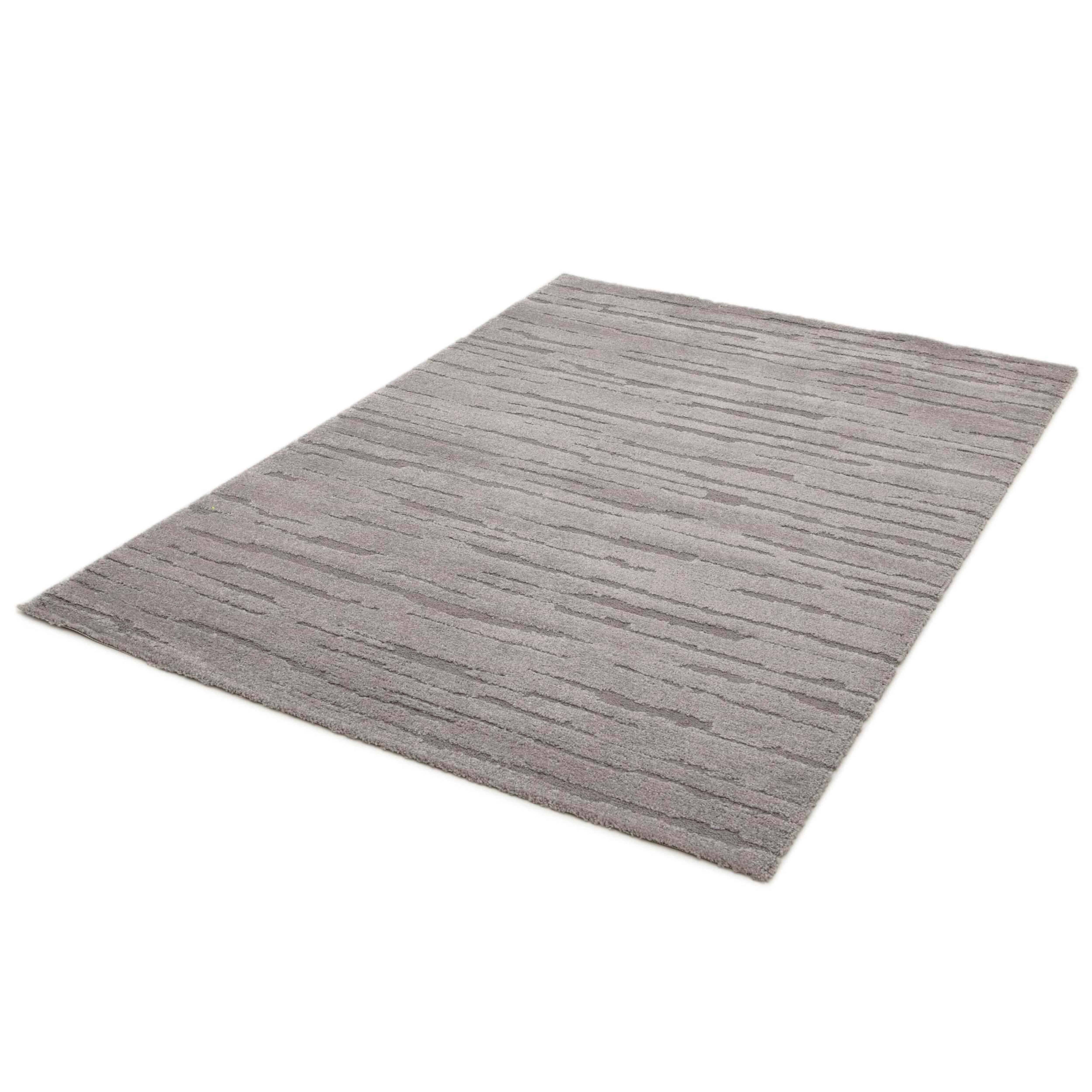 Oviala - Tapis rectangulaire à poils ras motif uni gris 160 x 230 cm Fauve - Oviala - Imagen 3