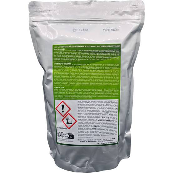 Solu'Bordelaise - Cloque du Pêcher - 5 kg de Bouillie Bordelaise Non Colorée - Polyvalent à base de Sulfate de Cuivre 200 g/kg - Doseur Inclus - Image 6