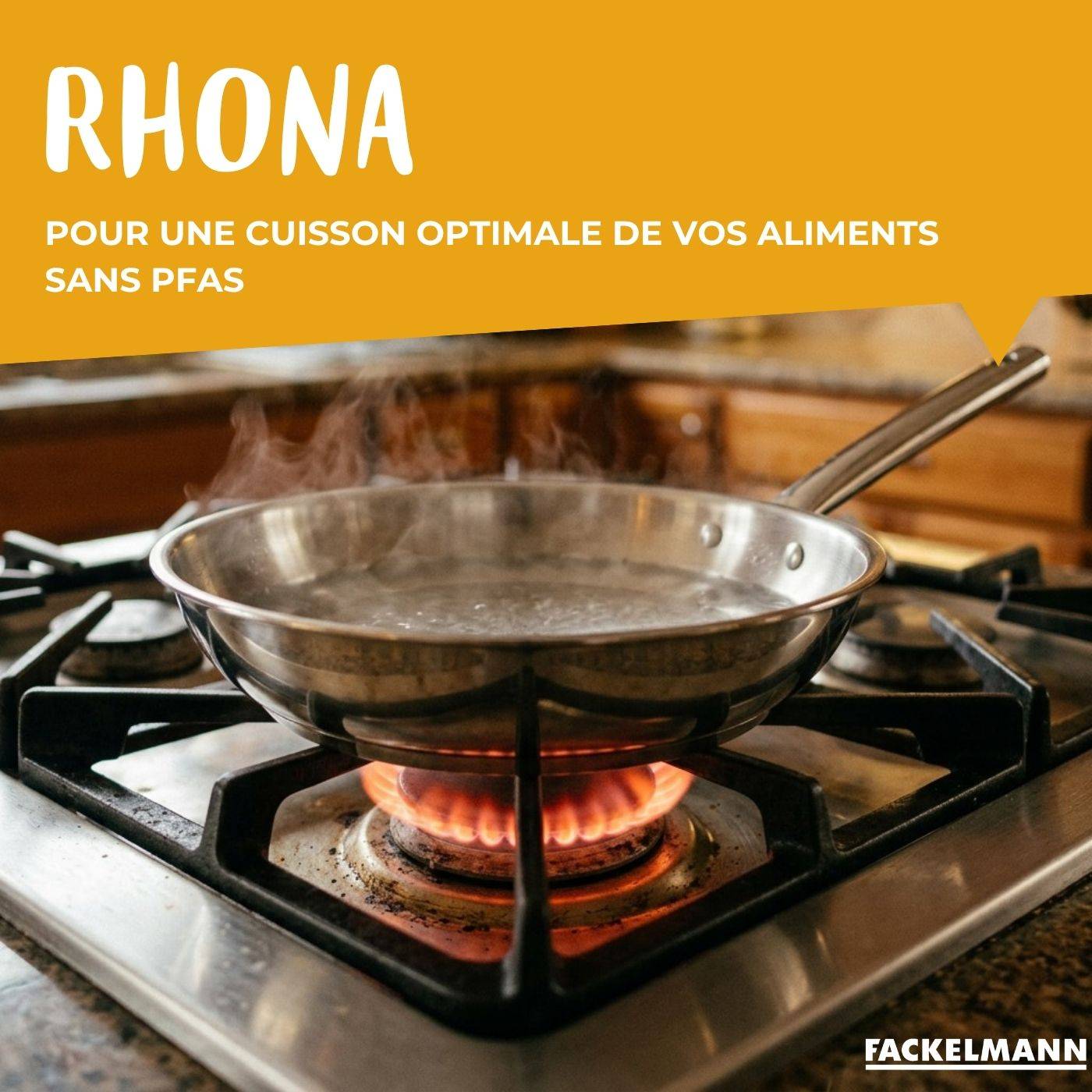 Lot de 2 poêles à frire et 2 couvercles en verre Fackelmann Rhona - Image 4