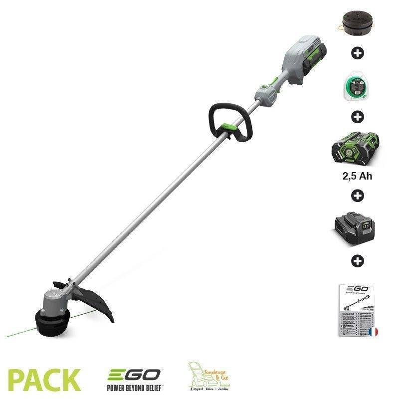 Ego Power + - Pack coupe bordure sans fil EGO POWER à tête de coupe 33 cm batterie lithium 56V 2,5 Ah et chargeur - ST1300E - Imagen 1