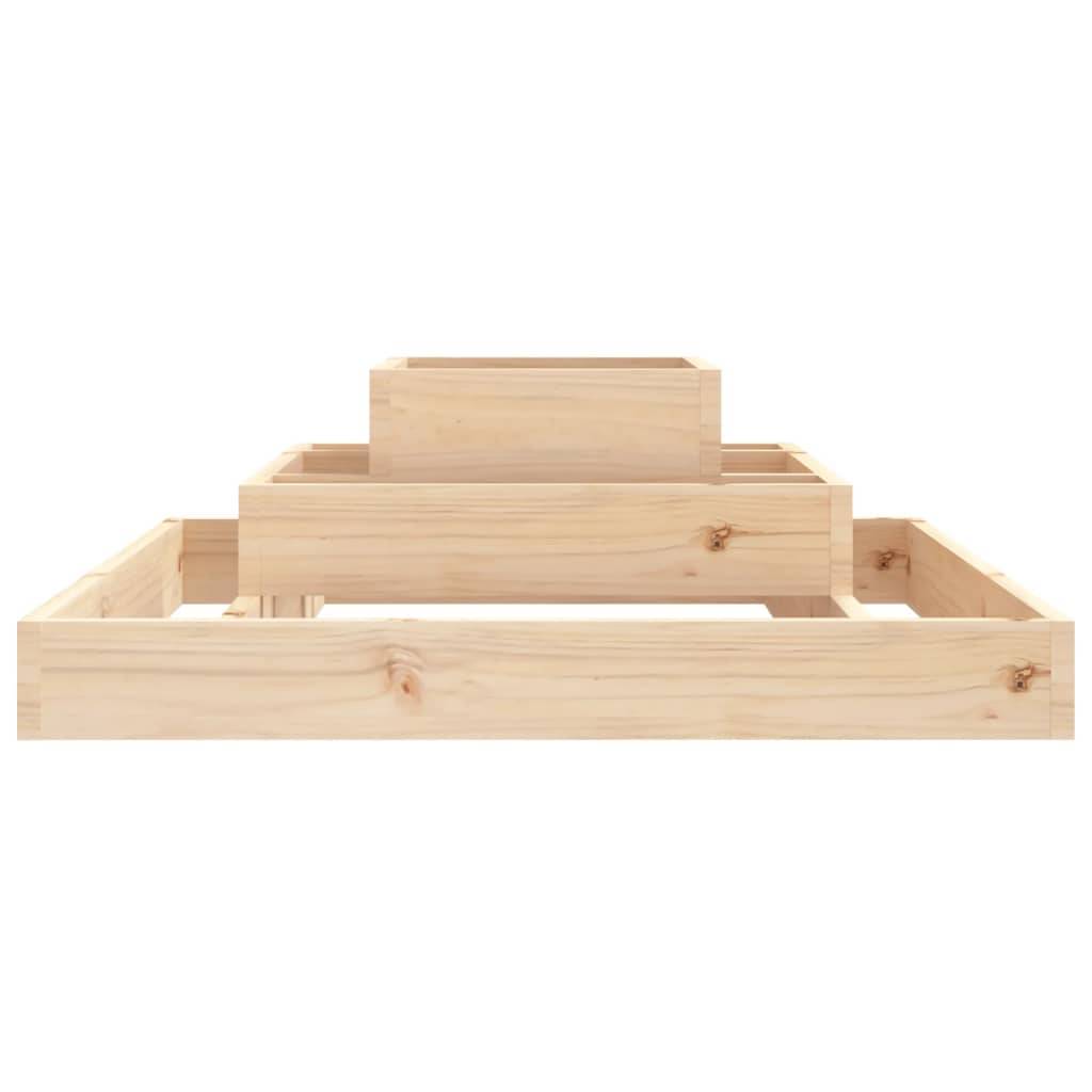 Maison Chic - Jardinière, Bac à fleurs, Pot de fleurs 80x80x27 cm Bois massif de pin - Imagen 5