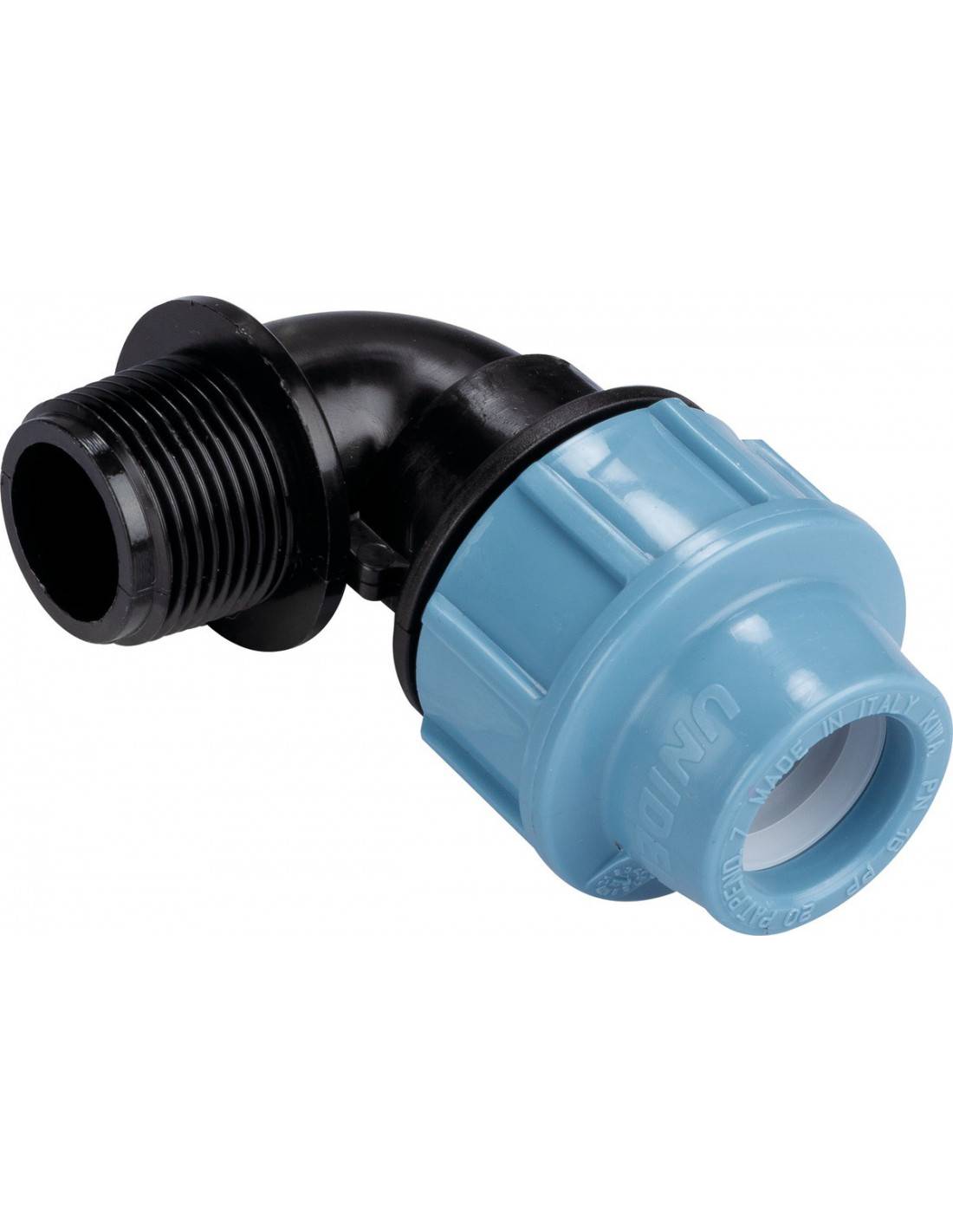 Cap Vert - Coude Pe Mâle D20 Raccordement Polyéthylène Fileté - Cap Vert