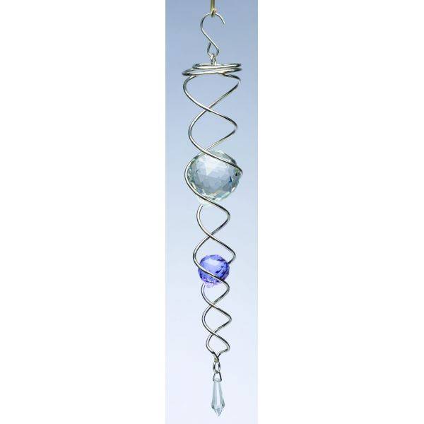 Mobile à vent design Crystal Tail Spin-Art Spinners - Image 2