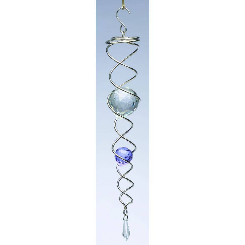 Mobile à vent design Crystal Tail Spin-Art Spinners - Imagen 2