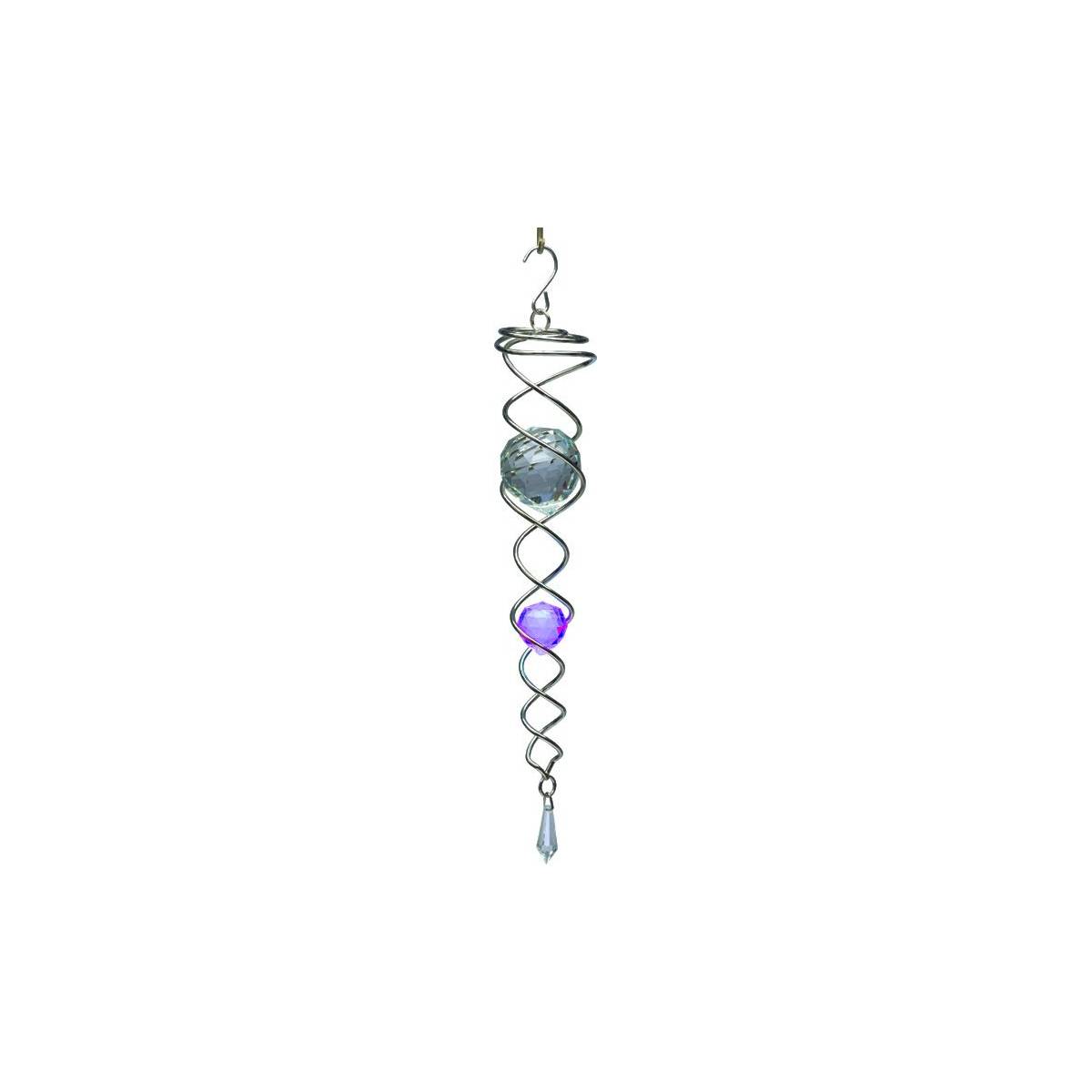 Mobile à vent design Crystal Tail Spin-Art Spinners - Imagen 1