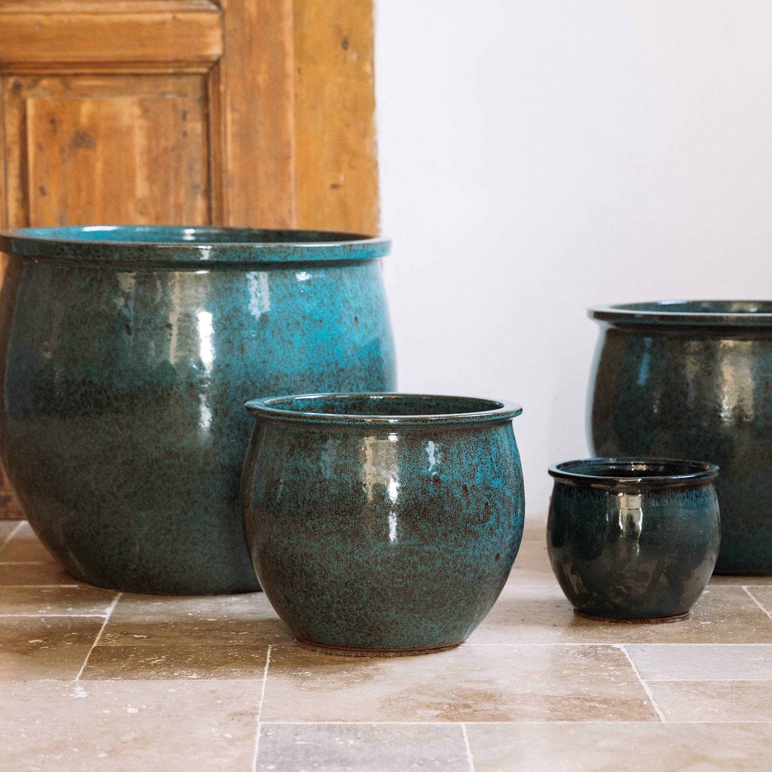 Pot NEWTON 21x23cm bleu acier - Image 3