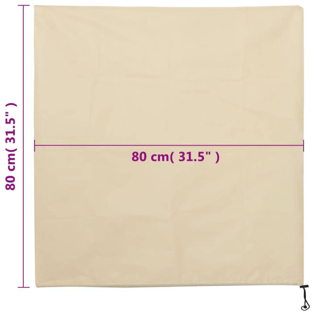 PANGIVO - Housses de protection pour plantes polypropylène beige 80 x 80 cm - PANGIVO - Image 9