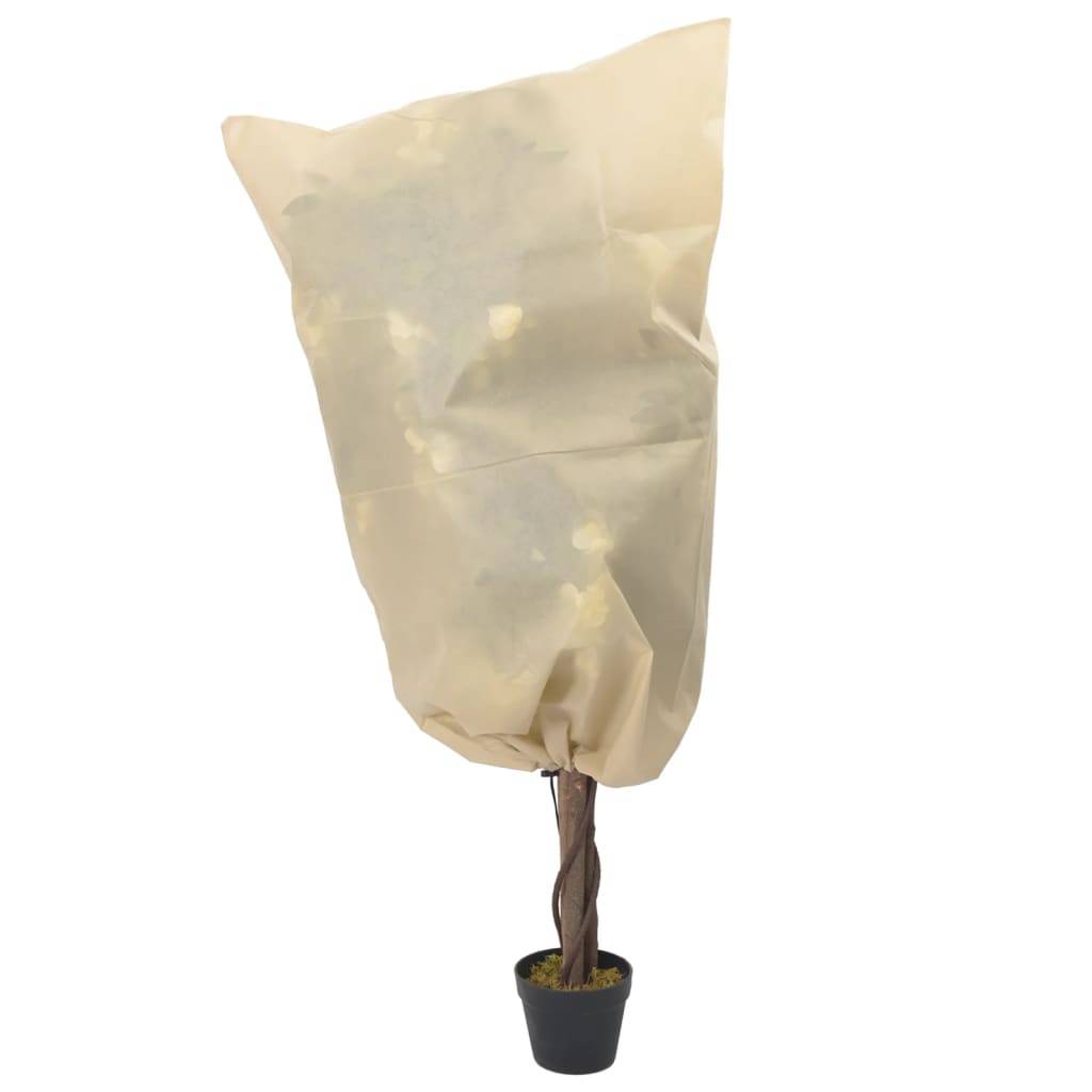 PANGIVO - Housses de protection pour plantes polypropylène beige 80 x 80 cm - PANGIVO - Image 2