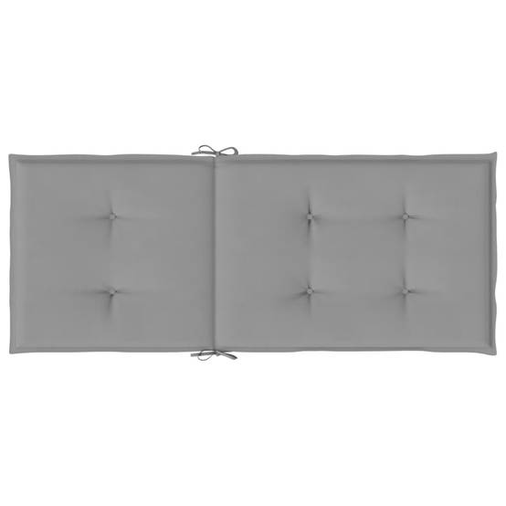 ComfortXL - Lot de 4 Chaises Salon de Jardin Plastique Résistant avec Coussins Assise et Dossier Inclus Blanc – ComfortXL Outdoor Living - Image 9