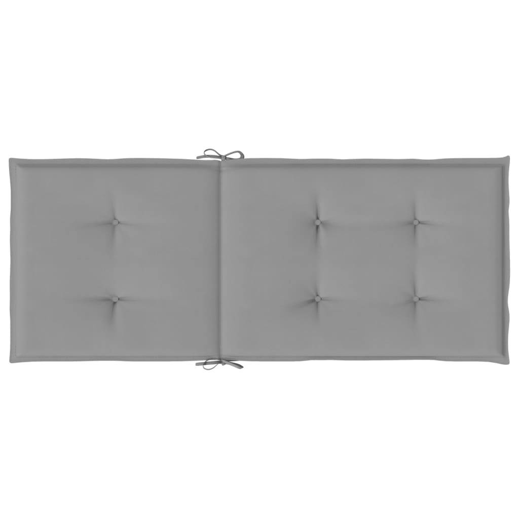 ComfortXL - Lot de 4 Chaises Salon de Jardin Plastique Résistant avec Coussins Assise et Dossier Inclus Blanc – ComfortXL Outdoor Living - Image 9
