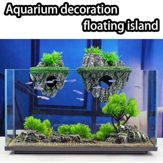Roche Flottante Décor Aquarium - Image 2