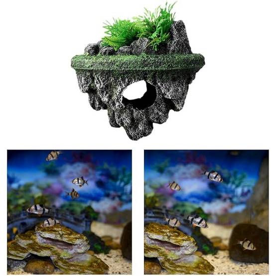 Roche Flottante Décor Aquarium - Image 4