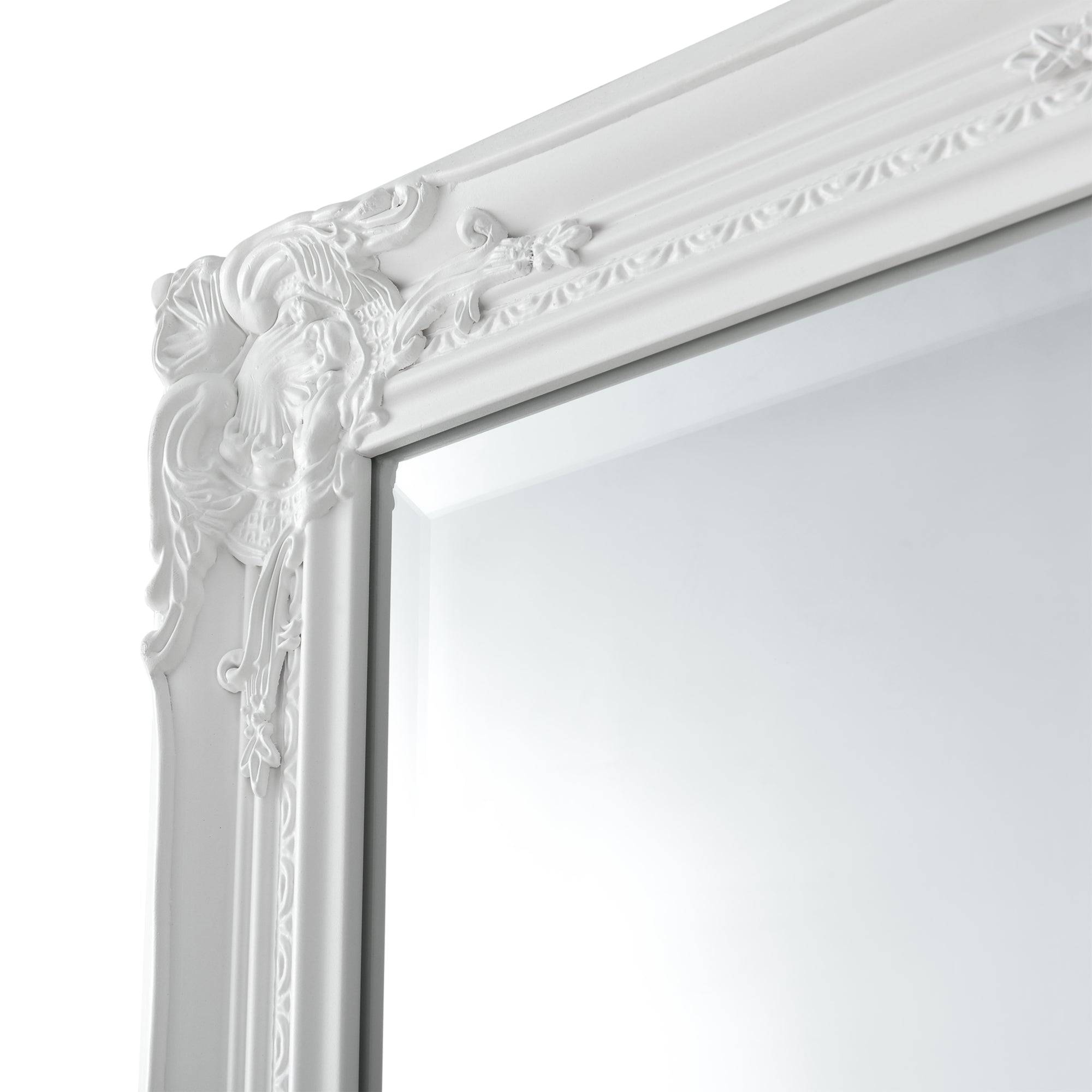 Helloshop26 - Miroir mural 132 x 42 x 3,5 cm blanc - Imagen 4