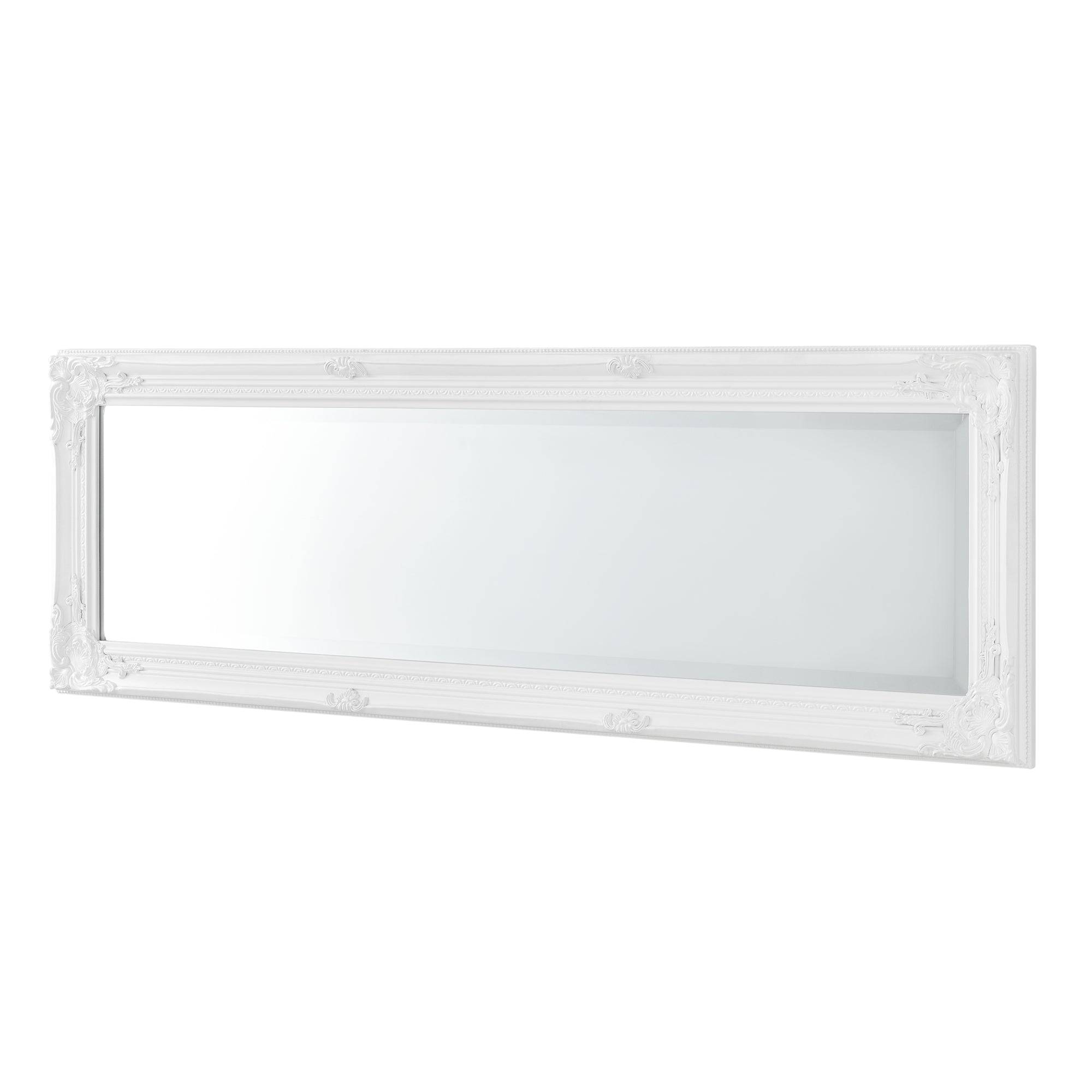 Helloshop26 - Miroir mural 132 x 42 x 3,5 cm blanc - Imagen 2