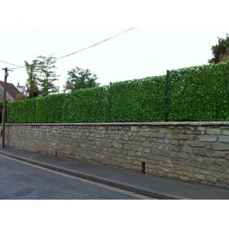 Haie artificielle feuillage Lierre, Long 33 m, Hauteur 1 m - Imagen 4