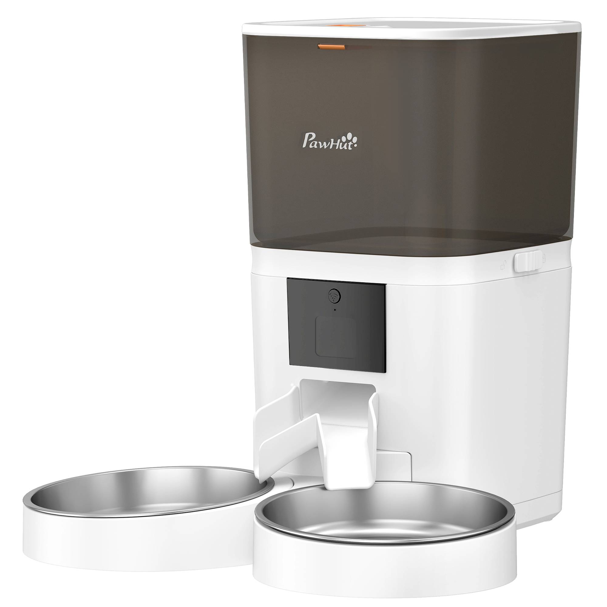 **Distributeur automatique croquettes 6L WiFi 2,4GHz, contrôle app, 2 bols, 1-10 repas, enregistrement vocal 10s, facile nettoyage** - Image 2