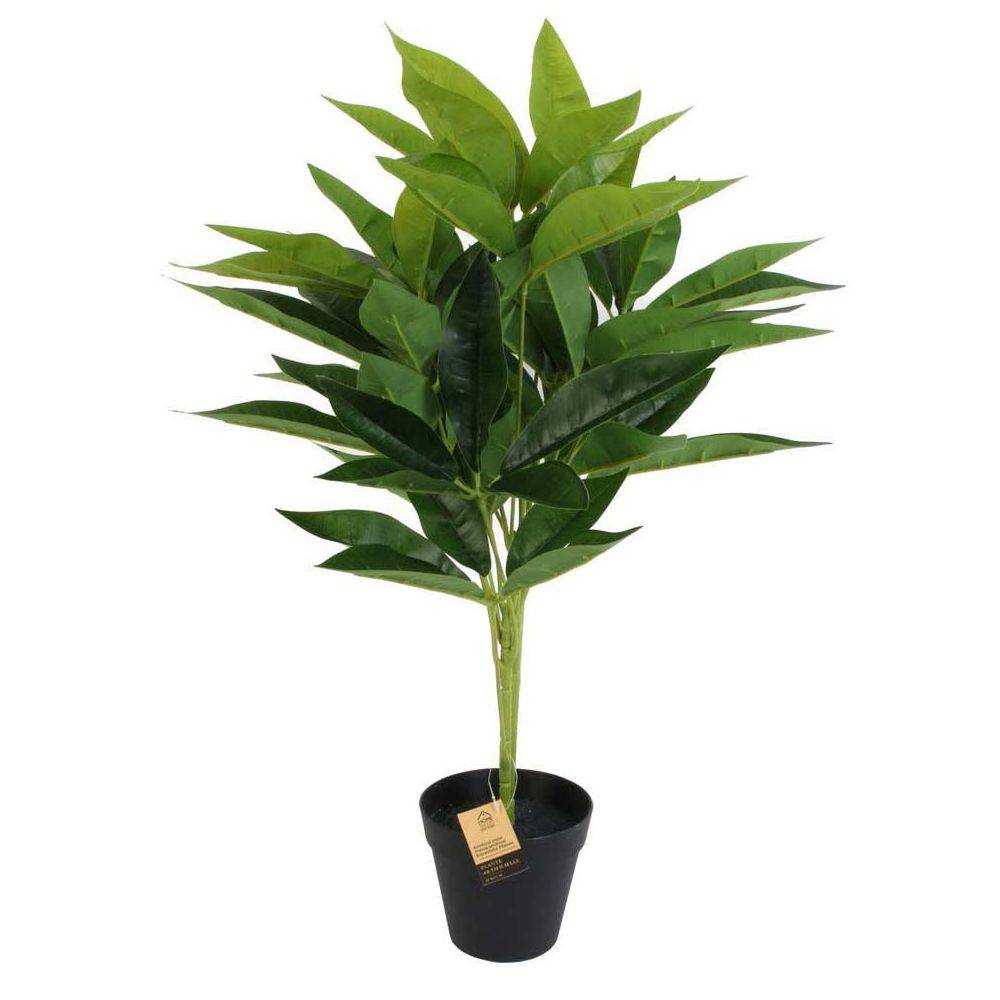The Home Deco Factory - Plante verte artificielle en pot 60 cm - Imagen 2