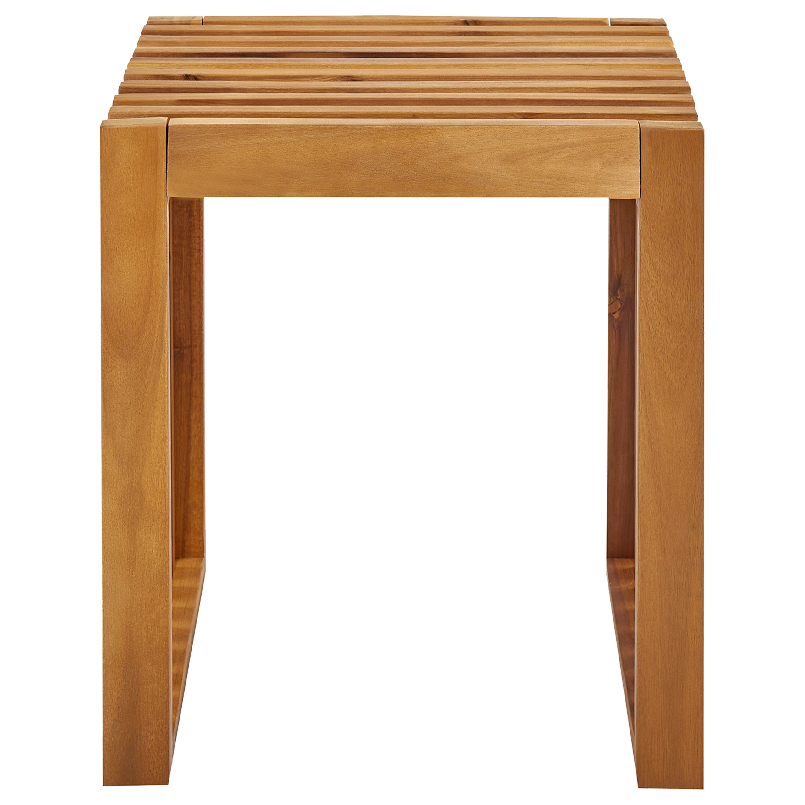 Chaise de jardin Acacia Marron BELLANO - Beliani - Image 4