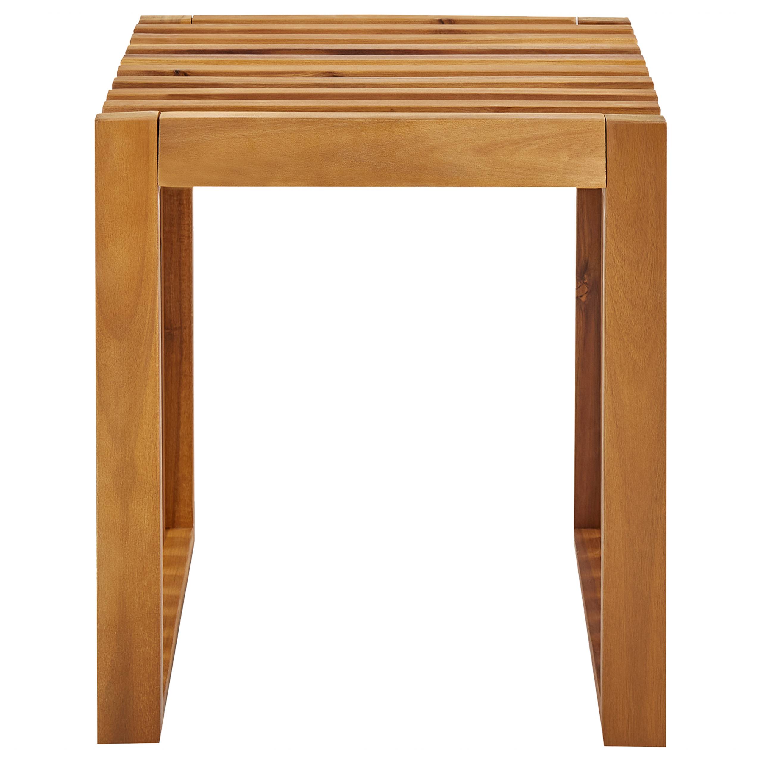 Beliani - Chaise de jardin Acacia Marron BELLANO - Beliani - Imagen 6