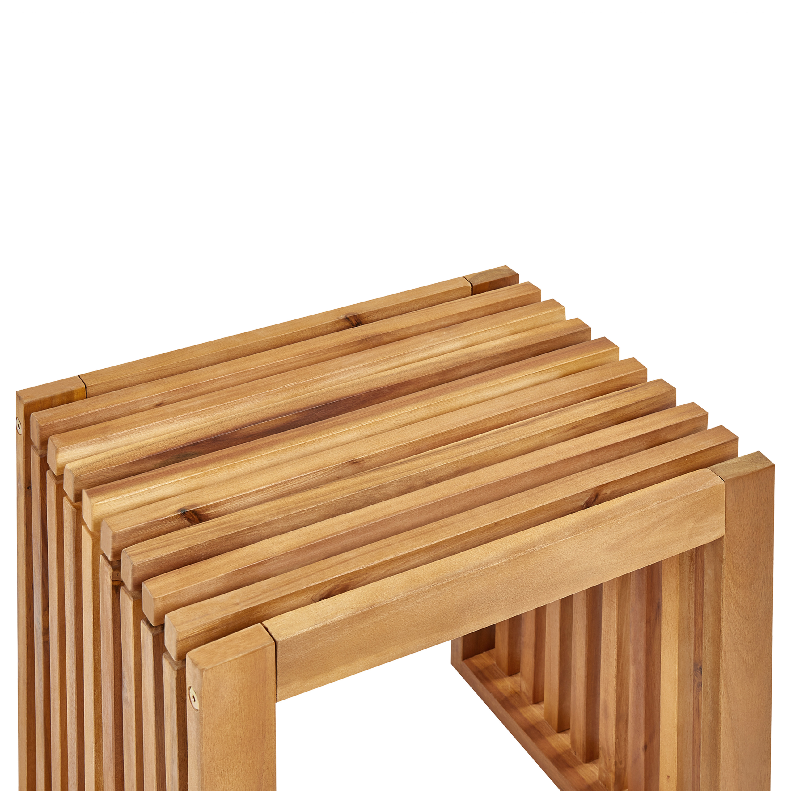 Chaise de jardin Acacia Marron BELLANO - Beliani - Image 5