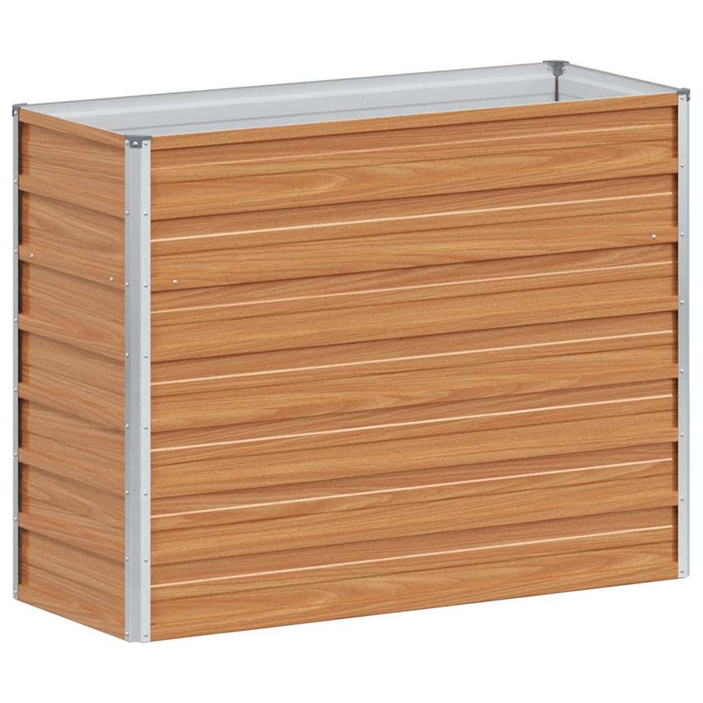 Prolenta Premium - Jardinière acier marron 100 x 40 x 77 cm - Prolenta premium p324.9 - Image 7