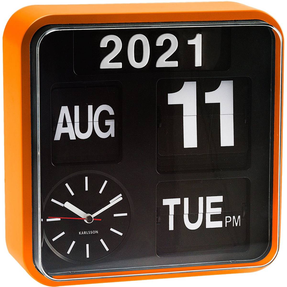 Karlsson - Horloge en plastique Mini Flip 24.5 cm Karlsson - Imagen 1