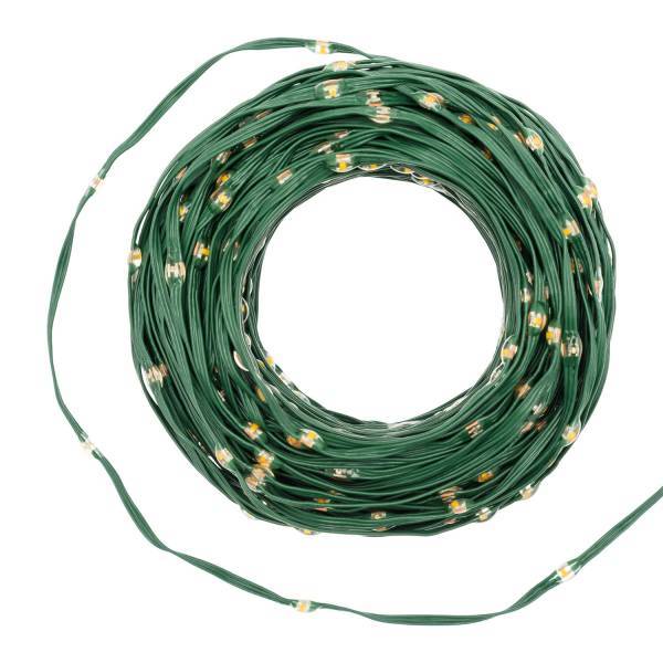 Lotti - Guirlande lumineuse gouttes 45m 600 LED haute luminosité ambré 8 animations câble vert IP44 Lotti - Imagen 7