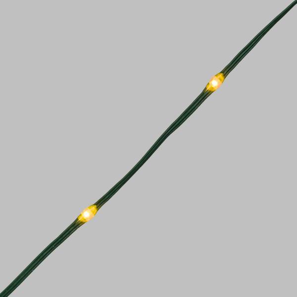 Lotti - Guirlande lumineuse gouttes 45m 600 LED haute luminosité ambré 8 animations câble vert IP44 Lotti - Imagen 4
