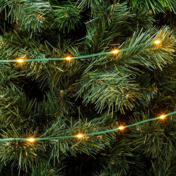 Lotti - Guirlande lumineuse gouttes 45m 600 LED haute luminosité ambré 8 animations câble vert IP44 Lotti - Imagen 5