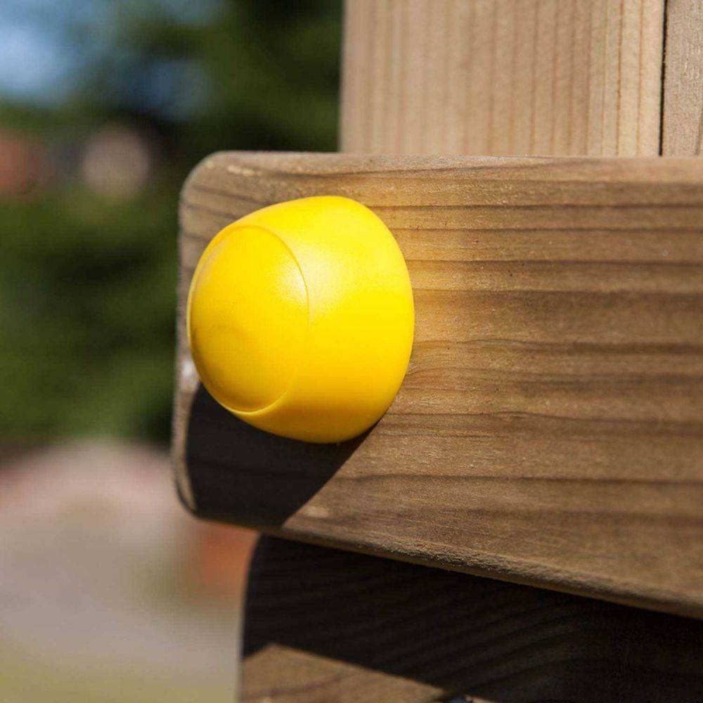 Fungoo - Structure de jeux en bois avec balançoires et toboggan Chester - Imagen 4