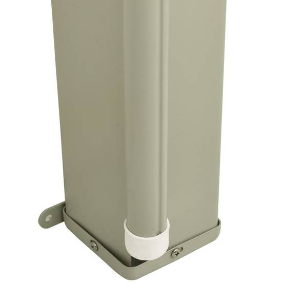 Helloshop26 - Auvent paravent store brise-vue latéral rétractable de patio jardin terrasse balcon protection visuelle écran 160 x 300 cm crème - Imagen 4