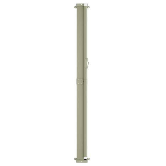 Helloshop26 - Auvent paravent store brise-vue latéral rétractable de patio jardin terrasse balcon protection visuelle écran 160 x 300 cm crème - Imagen 5
