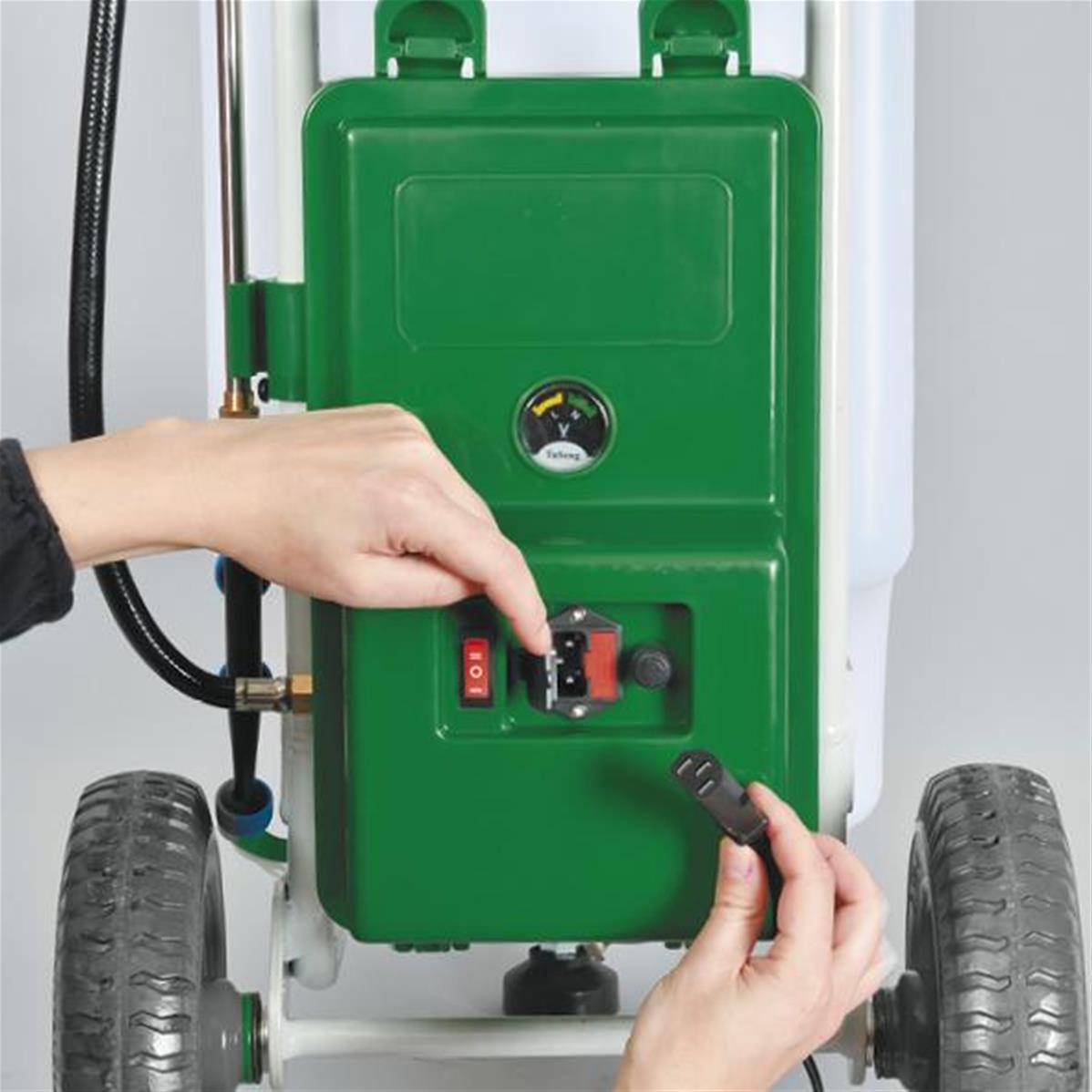 Ribimex - Pulvérisateur électrique sur roues 50 Litres 12 V 8A - Image 2
