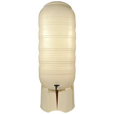 Nature - Récupérateur d'eau de pluie colonne 250 litres, Couleur Noir, Socle Sans socle - Imagen 2