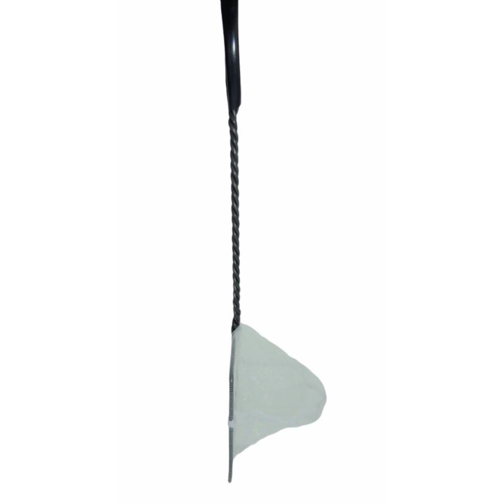 Epuisette filet blanc, maille fine, 12 cm x 11 x 37 cm, aquarium - Image 2