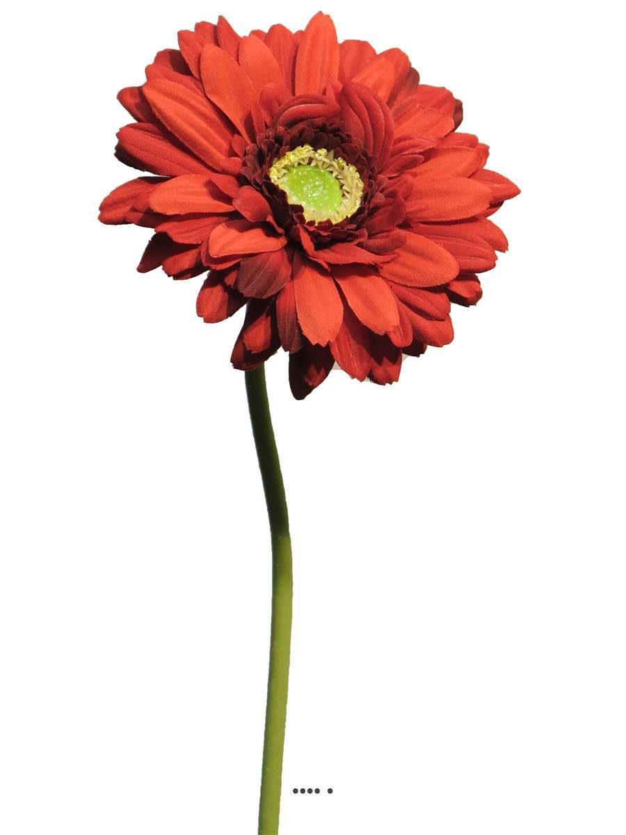 Artificielles - Gerbera artificiel, H 48 cm Rouge - BEST - couleur: Rouge - Imagen 3