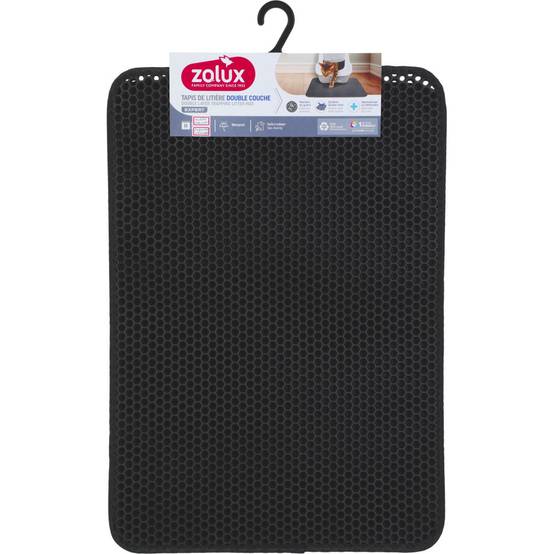 Zolux - Tapis d'hygiène double fond 45 x 65 cm pour maison de toilette chat - Imagen 2