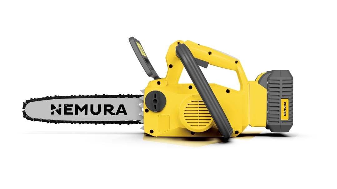 Nemura - Tronçonneuse Elagueuse NEMURA 40V - Coupe de 30cm + 2 Batteries 2Ah + Chargeur rapide - Image 3