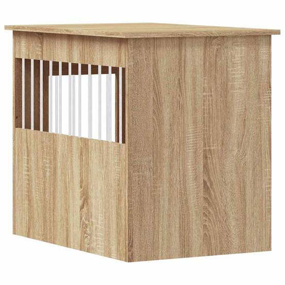 Niche plastique bois et acier marron 55 x 80 x 68 cm - Prolenta premium p355.1 - Image 9