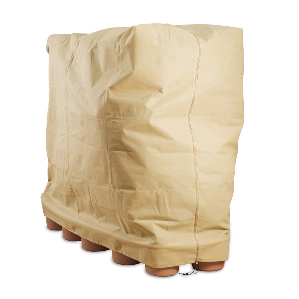 Housse d'hivernage large pour plante 120 x 180 Beige - Image 2